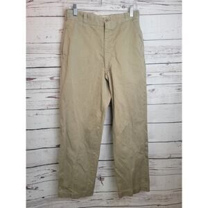 Vtg Army Trousers Khaki Military Tactical Uniform Workwear Men's Size 30x31